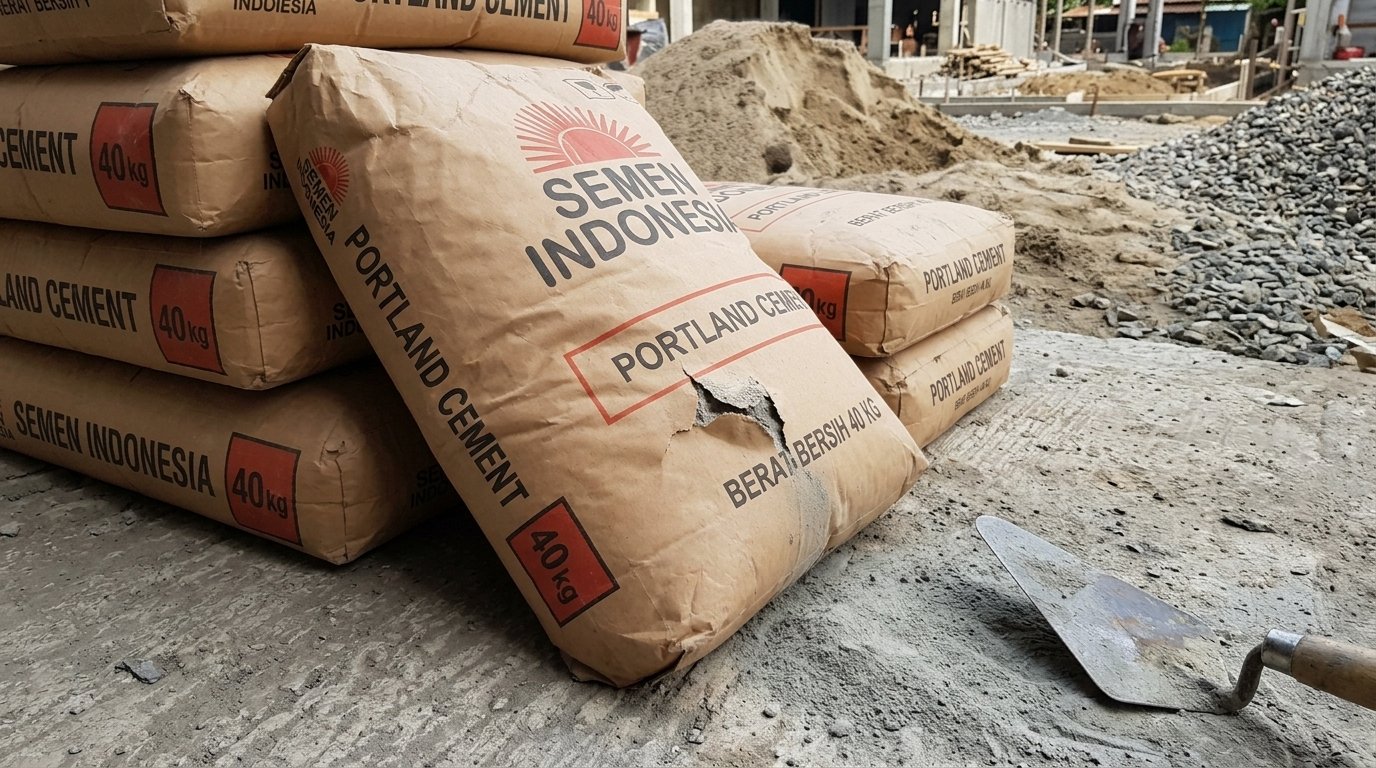 Material semen untuk bangunan